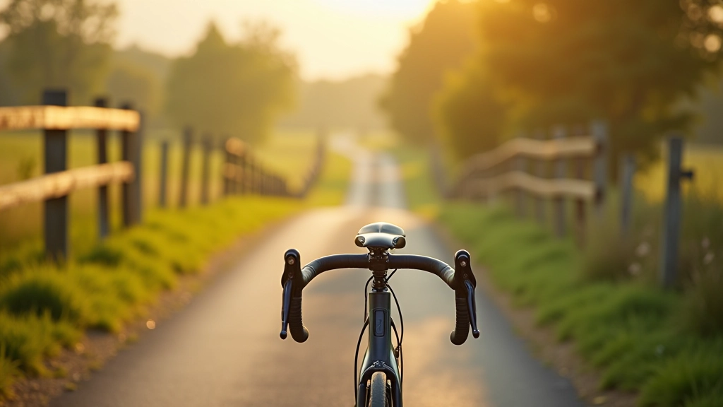 Comfortable road bike with drop bars and thin tires suited for smooth farm roads and gentle cycling routes